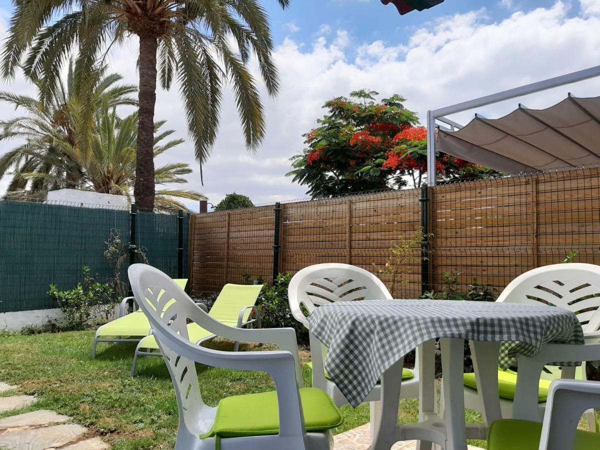 Bungalow With Private Garden Nex To Yumbo Center Villa Maspalomas  Dış mekan fotoğraf